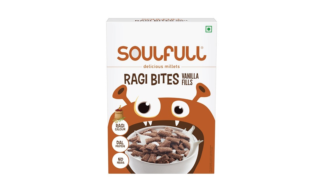 Soulfull Ragi Bites Vanilla Fills    Box  250 grams